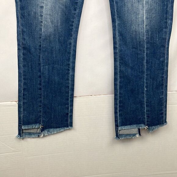 EVIDNT LA Tangier Step Hem Straight stretch Jeans with step hem NWT - Picture 7 of 15